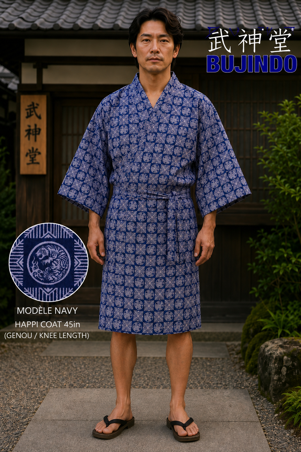 Men’s Japanese Yukata “Tiger” – New Design
