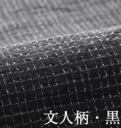 Men's Japanese Summer Loungewear Set – Bunji Black Cotton  – Made in Japan