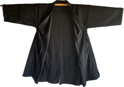Men's Kendo Jacket  Breeze Knit Polyester, Sashiko Style – Size 4.5 Great for Summer