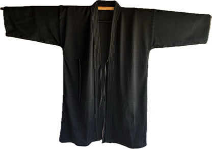 Men's Kendo Jacket  Breeze Knit Polyester, Sashiko Style – Size 4.5 Great for Summer