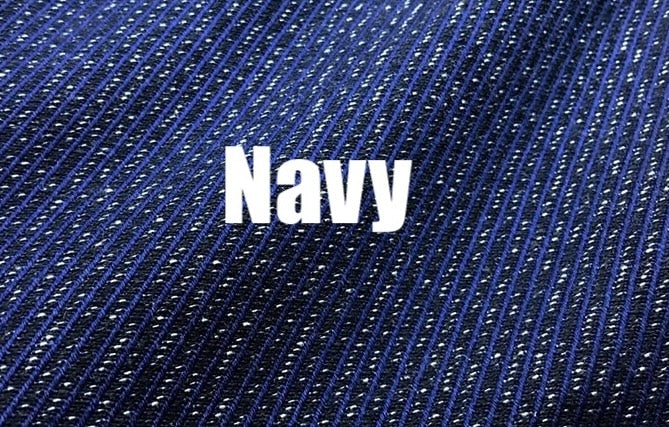 Men’s Samue Stripe Ori Navy blue Durable Cotton Made in Kurume Japan BujindoShop