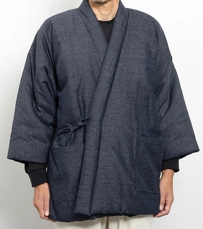 Men's Traditional Quilted Winter  Hanten – Made in Japan