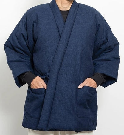 Men's Traditional Quilted Winter  Hanten – Made in Japan