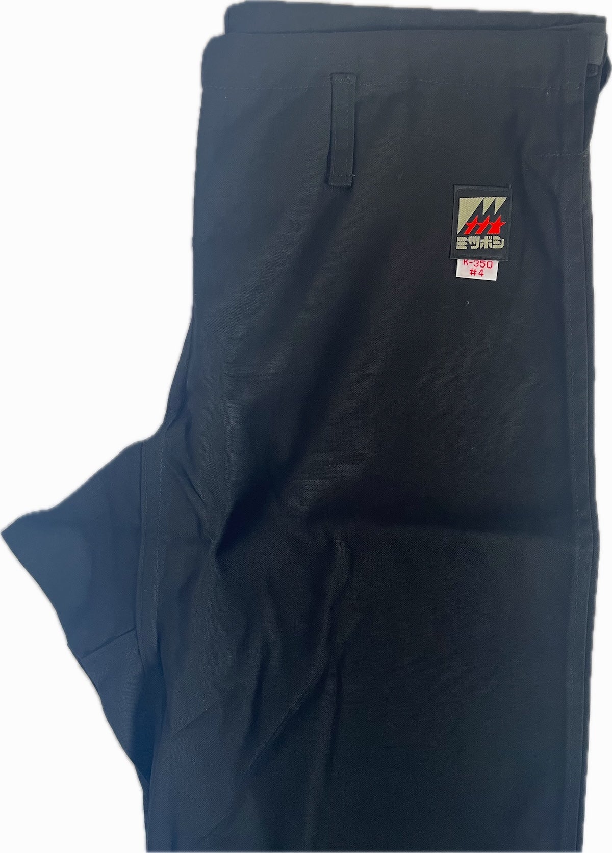 Mitsuboshi Ninjutsu Black Cotton Pants #11-Size 4 -  Made in Japan