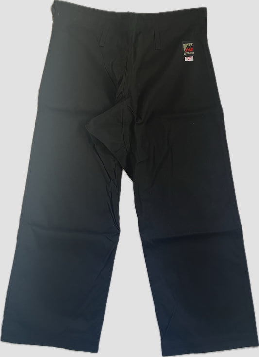 Mitsuboshi Ninjutsu Black Cotton Pants #11-Size 4 -  Made in Japan