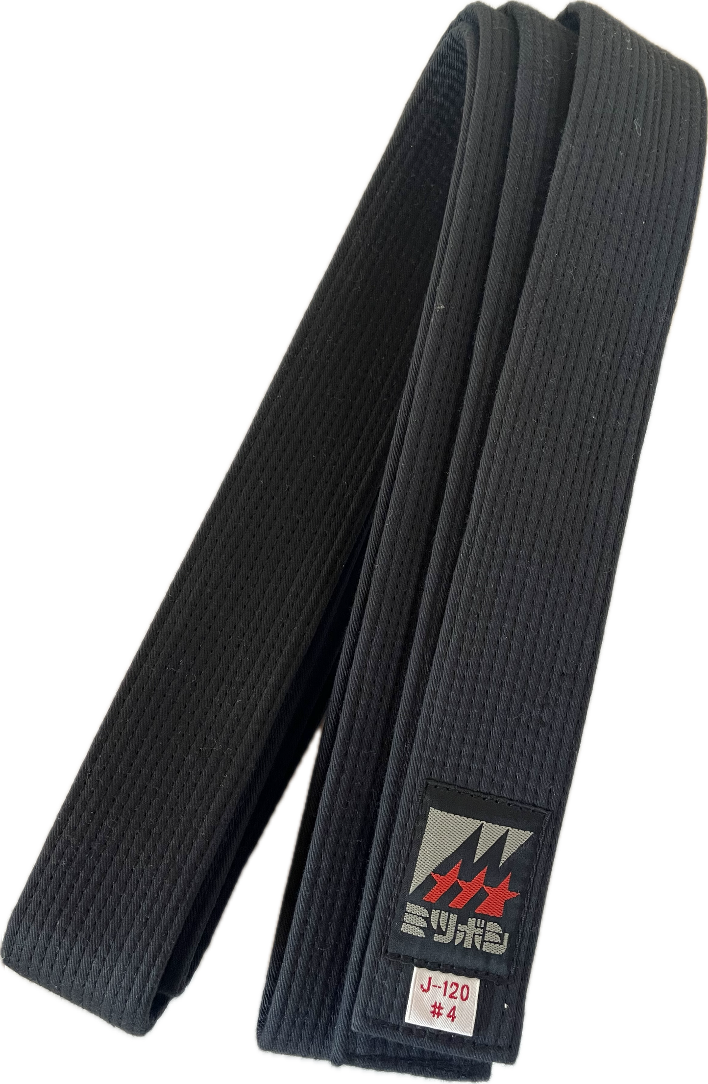 Mitsuboshi Black Belt Cotton J-120 Size 4 (275cm)