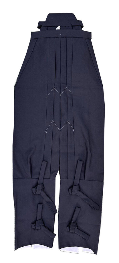 Ninja Tatsukebakama Polyester Black Japanese Hakama Pants for Shinobi