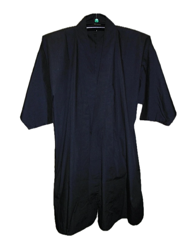 Traditional Ninja Uwagi Jacket Black Polyester