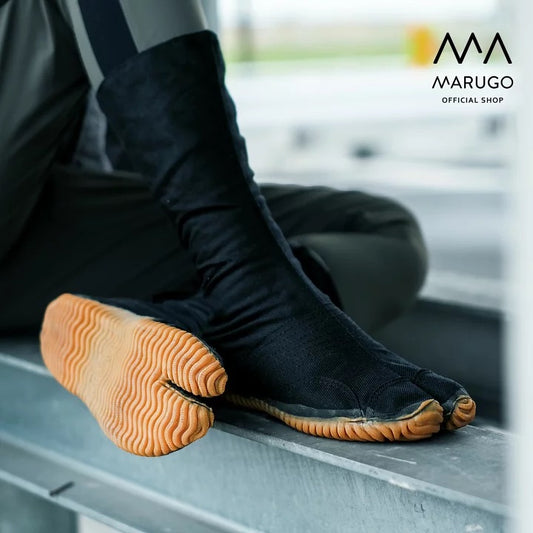 Matsuri Jog Jikatabi Shoe Black 12 Kohaze