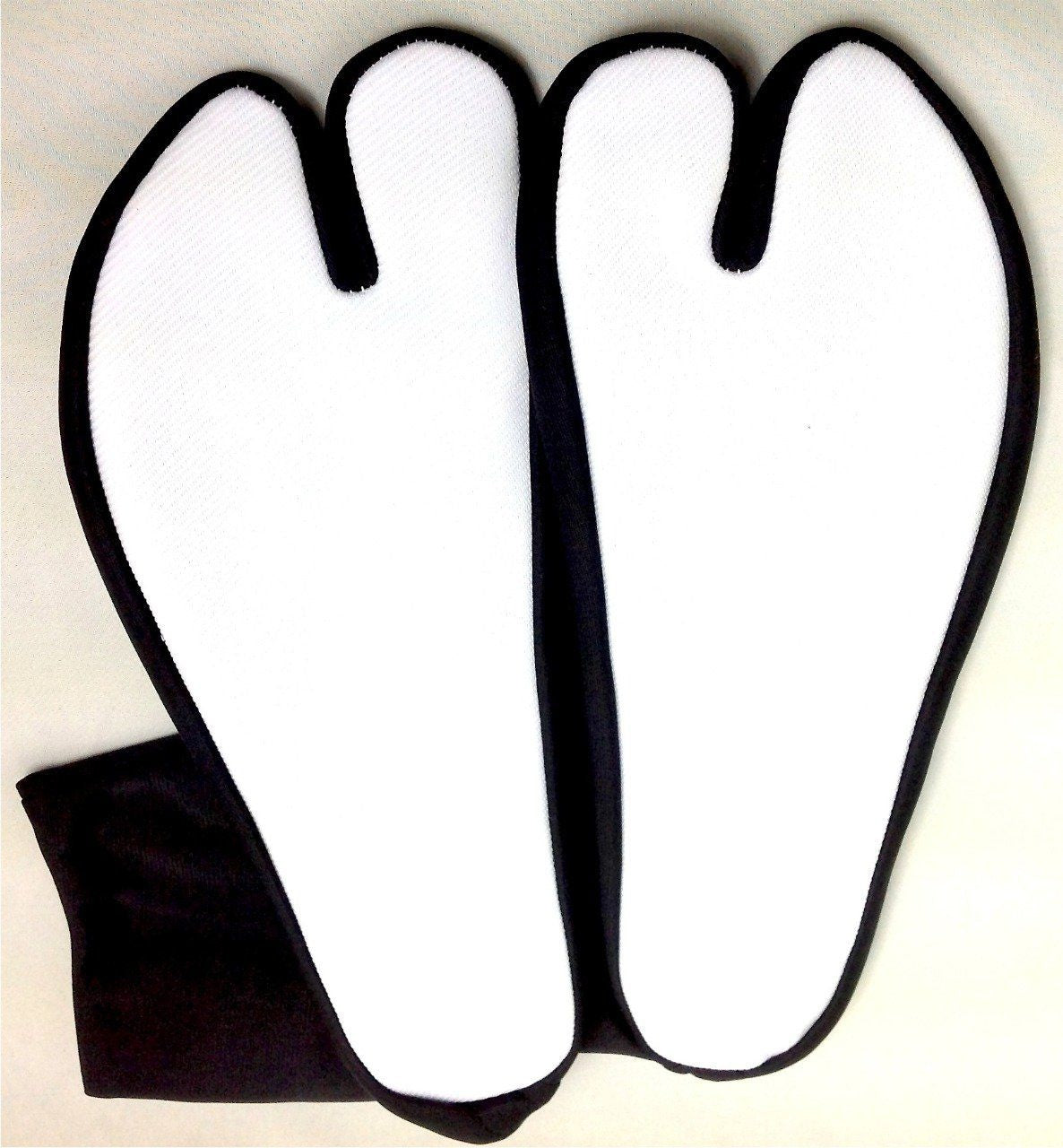 Ninja Tabi Stretch - Black Polyester with 5 Kohaze (4L