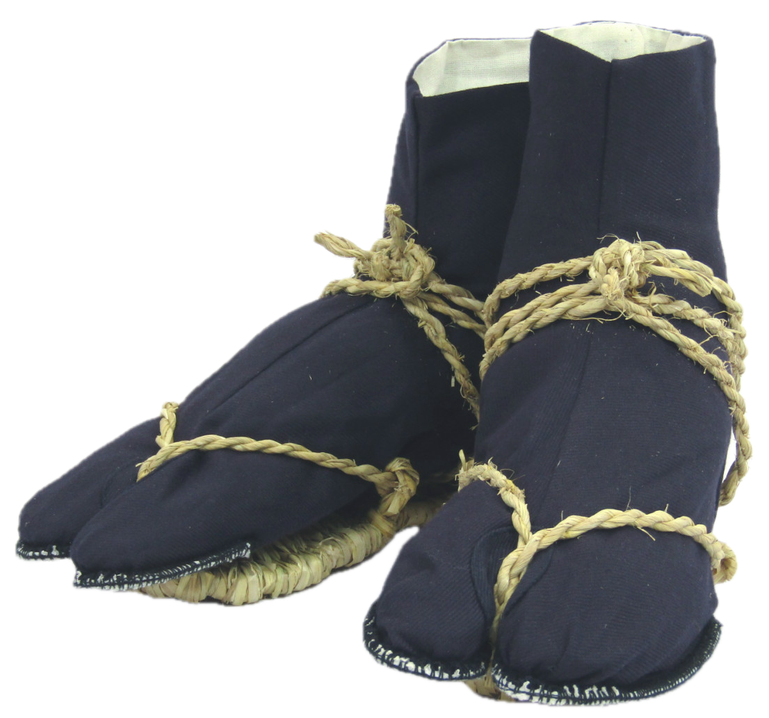 Waraji Ninja Igusa Bio Handmade – Traditional Japanese Straw Sandals