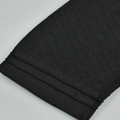 Ninjutsu Tekkou Orizashi Black Cotton brass fasteners  (5 or 7 Kohaze)
