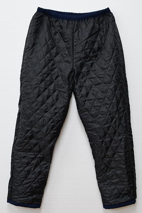 Quilted Kurume Tsumugi Pants – Traditional Japanese Winter Wear Made in Japan