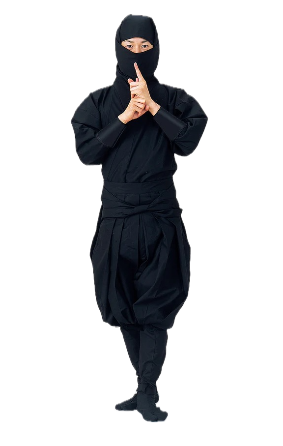 Togakure Ryu Ninja Outfit Shinobi Shōzoku 6-Piece Set – Made in Japan