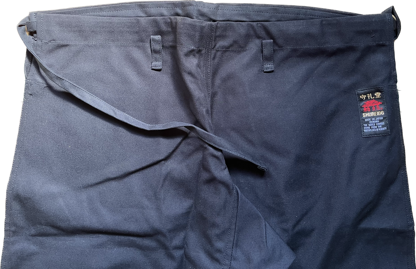 KB-11 Shureido Ninjutsu Pants Black Cotton Size 5.5 (185cm)