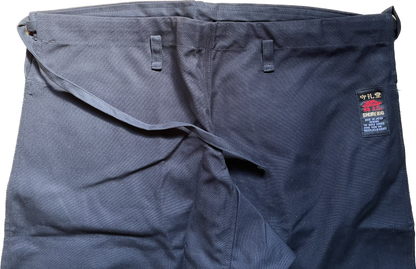 KB-11 Shureido Ninjutsu Pants Black Cotton Size 5.5 (185cm)