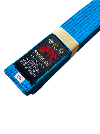 Shureido Blue Karate Belt Standart Size 2.5 (240cm)