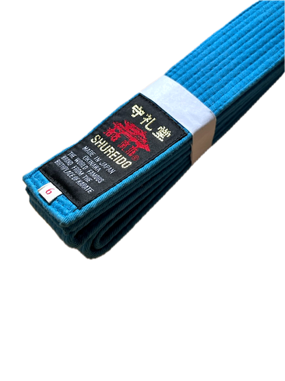 Shureido Blue Karate Belt Standart Size 6 (310cm)