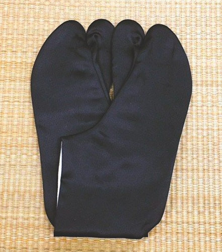 Shusu Hikari Ninja Tabi - Black Cotton (26cm)