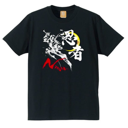 Ninja T-shirt 忍者 Warrior Action