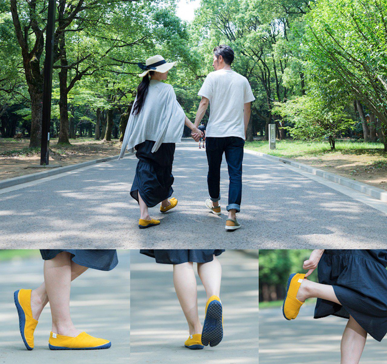 TabiRela® Tsuki Tabi Shoes Made in Kurashiki, Japan