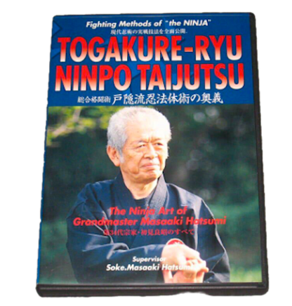 Togakure-Ryu Ninpo Taijutsu DVD The Ninja Art of Masaaki Hatsumi
