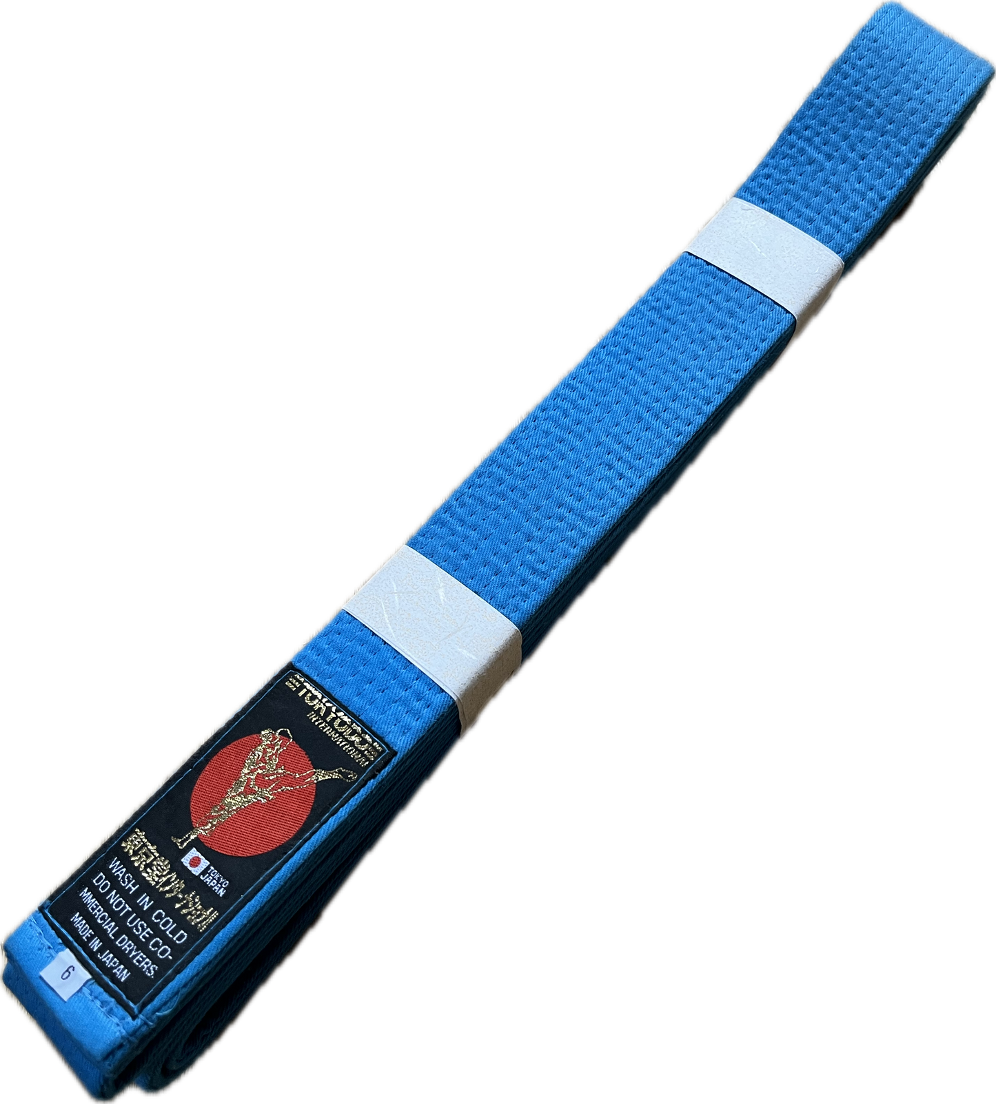 Tokyodo Blue Karate Belt Standart Size 6 (310cm)