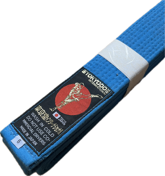 Tokyodo Blue Karate Belt Standart Size 6 (310cm)