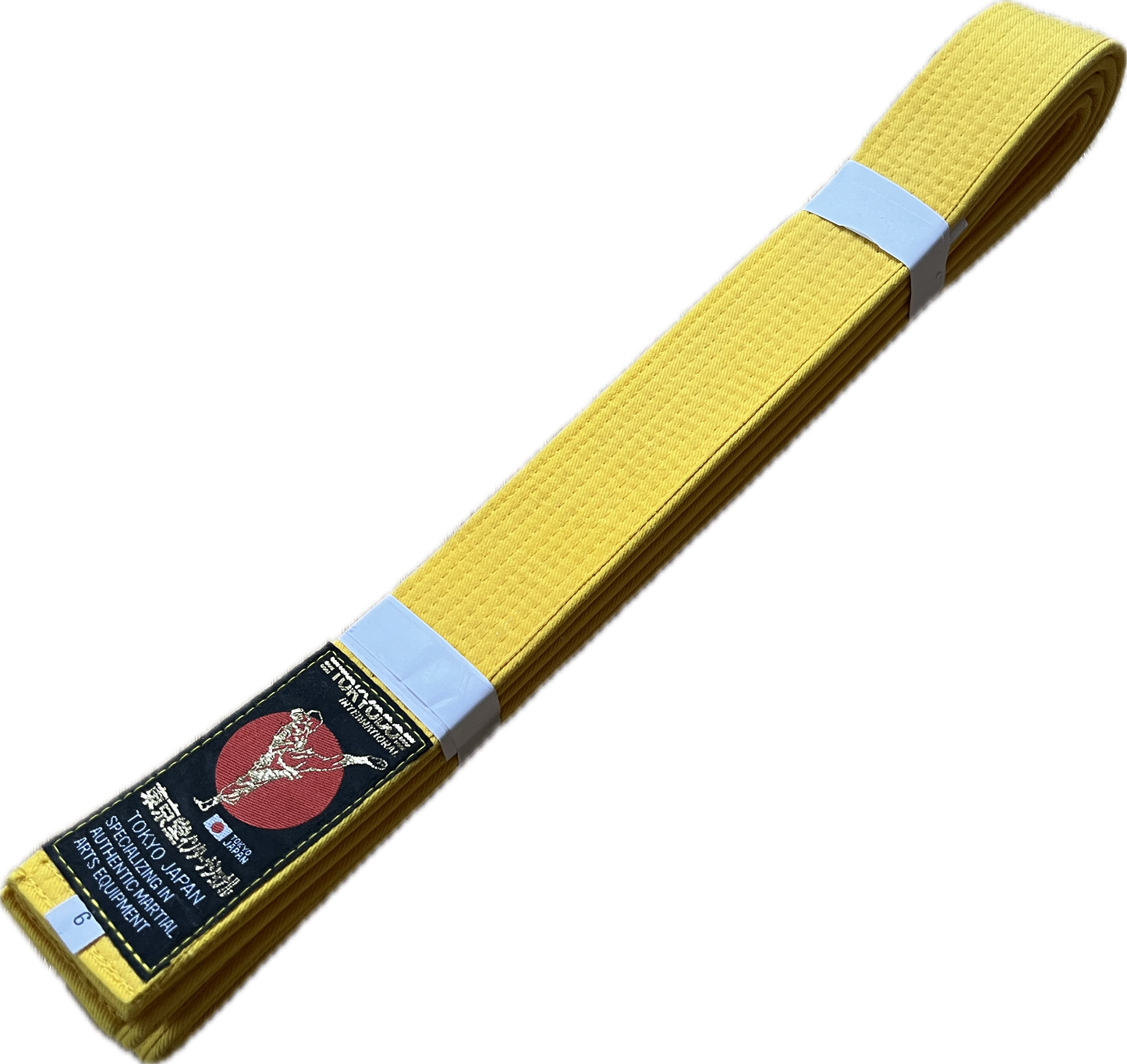 Tokyodo Yellow Karate Belt Standart Size 6 (310cm)