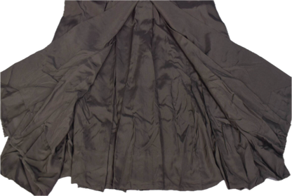 Traditional Black Silk Koromo – Zen Buddhist Monk Robe | Kyoto Antique Japan
