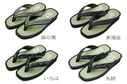 Traditional Japanese Zori Tatami Sandals – Made in Japan