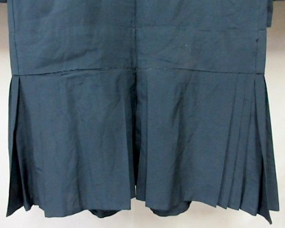 Traditional Black Silk Koromo Buddhist Monk Robe | Kyoto Antique Japan