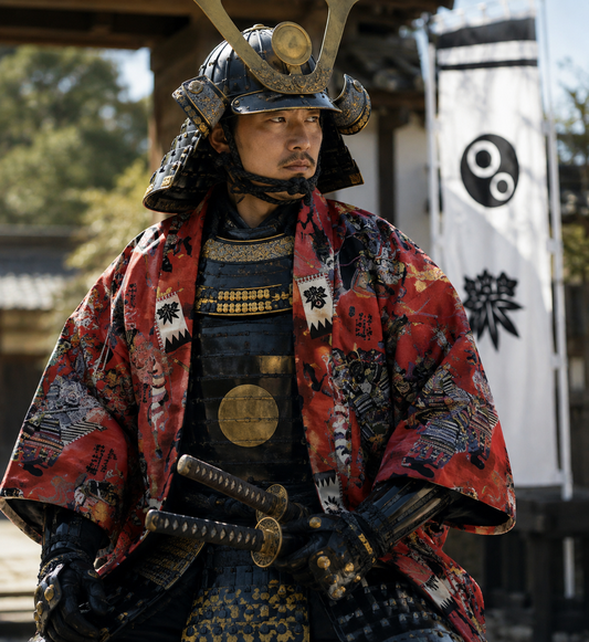 Traditional Japanese Hanten Jacket – Bushi Samurai Warrior – Made in Japan