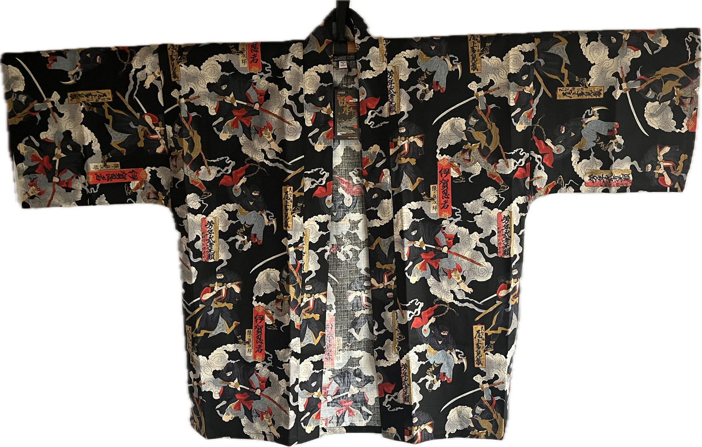 Traditional Japanese Hanten Jacket Iga Ryu Ninja – Made in Japan 🇯🇵