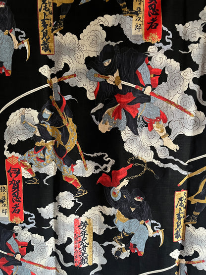 Traditional Japanese Hanten Jacket Iga Ryu Ninja – Made in Japan 🇯🇵