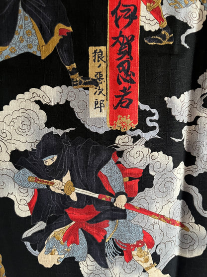 Traditional Japanese Hanten Jacket Iga Ryu Ninja – Made in Japan 🇯🇵