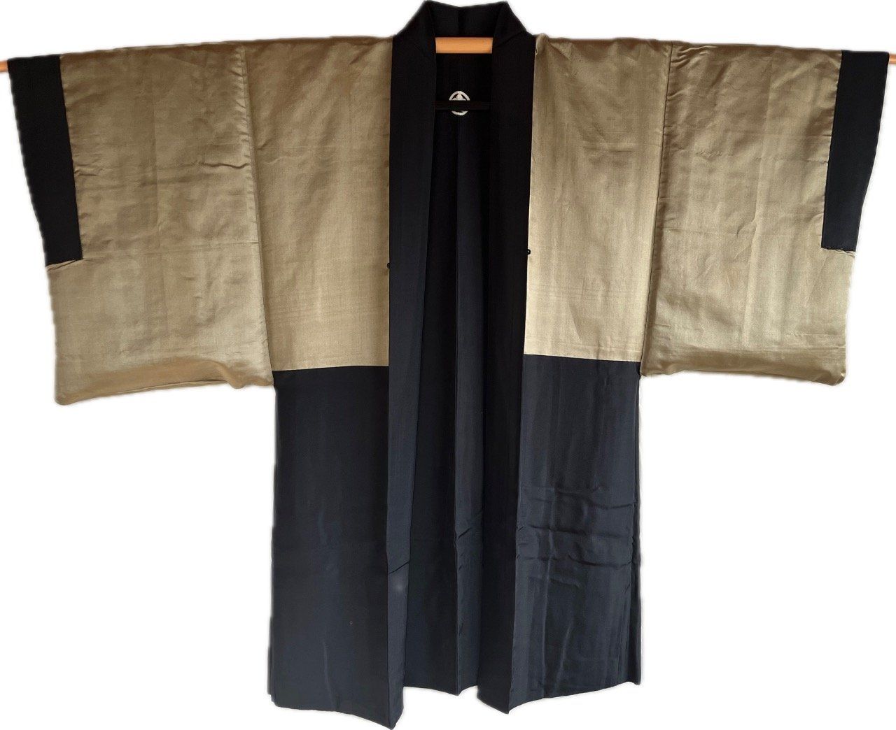 Traditional Japanese Men’s Antique Haori - “Yoritomo’s Journey to Mount Fuji”