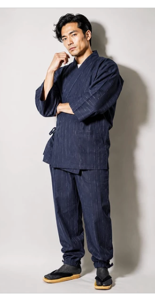 Traditional Japanese Samue – Made in Japan | Cotton-Linen Blend