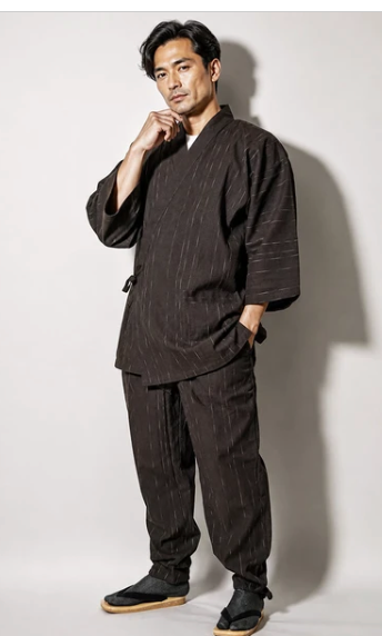 Traditional Japanese Samue – Made in Japan | Cotton-Linen Blend