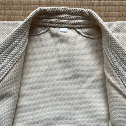 Unbleached Single-Layer Cotton Kendo Gi Jacket – Size 3L (165cm~170cm)