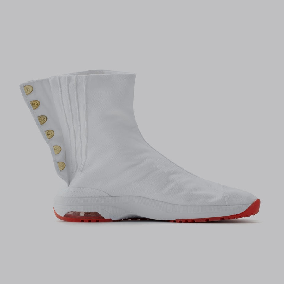 Air Jog V White Jikatabi Shoe 6 Kohaze